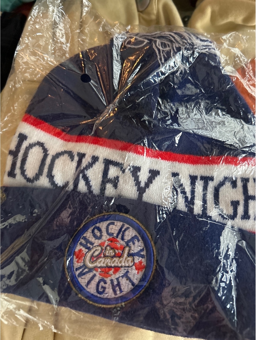 Budweiser Hockey Night in Canada Pom Pom Beanie Hat